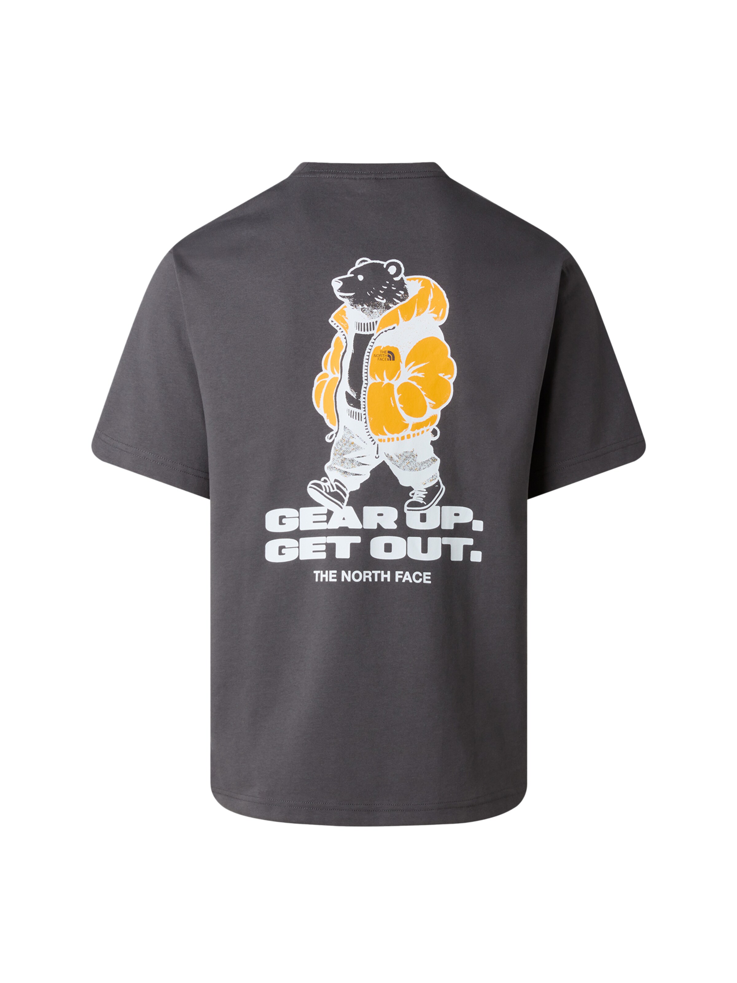 Maglietta di THE NORTH FACE in grigio