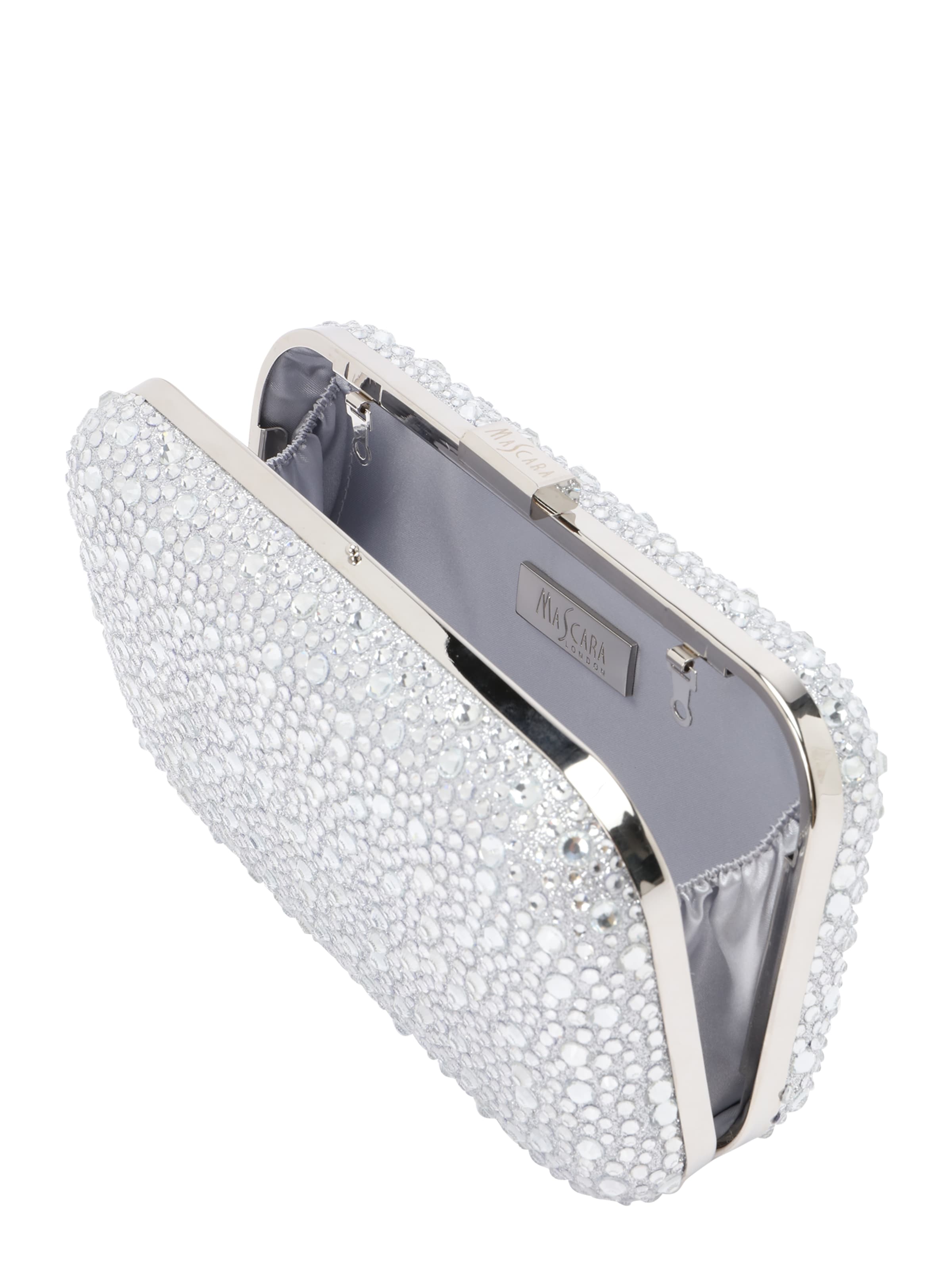 mascara - Clutches em prata