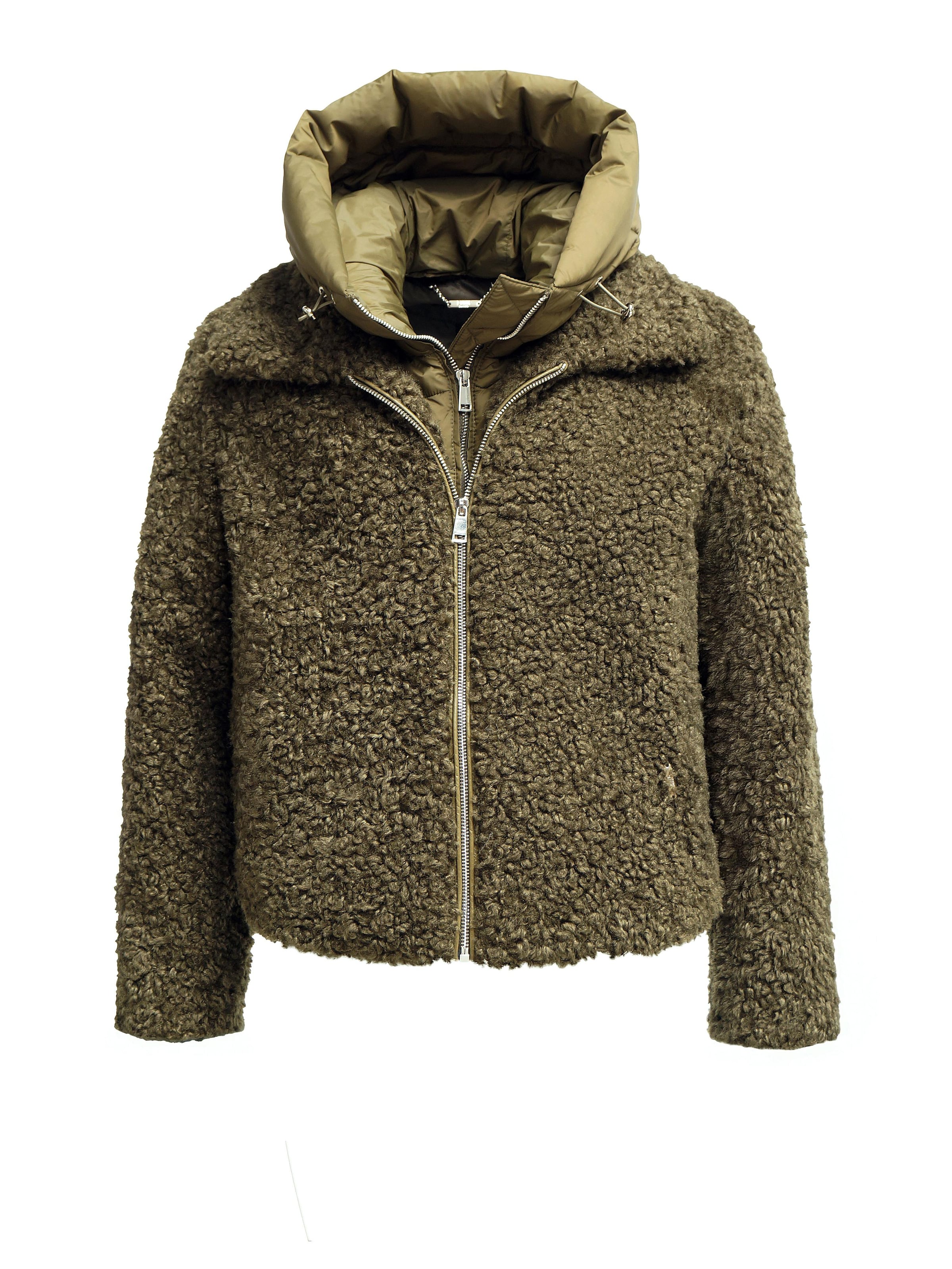 Funk since 1776 Winter Jacket in Green: front