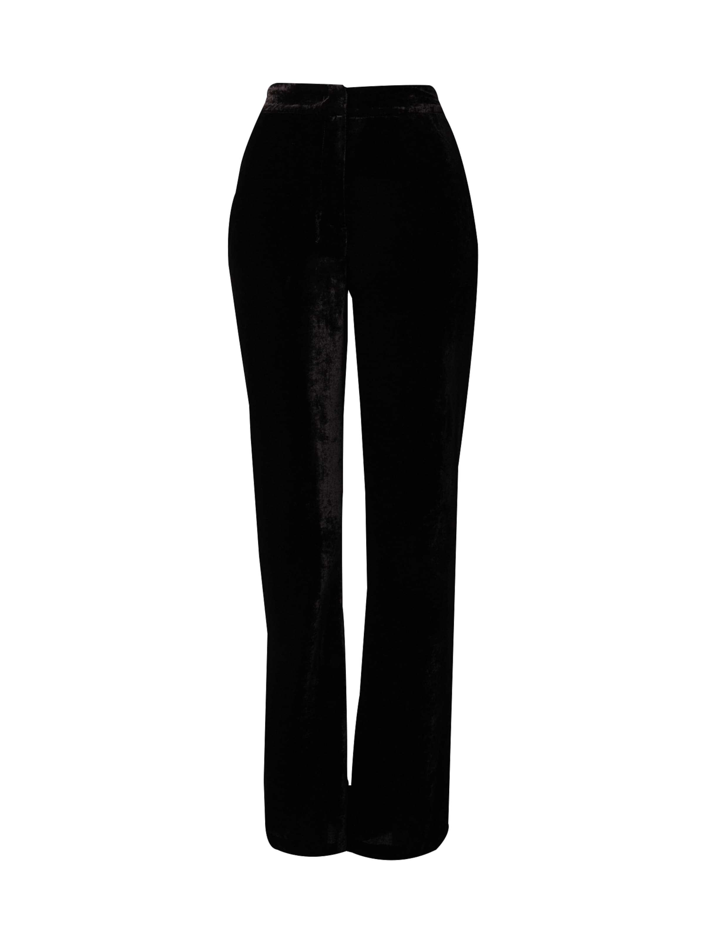 Sisley Regularen Hlače | črna barva: sprednja stran