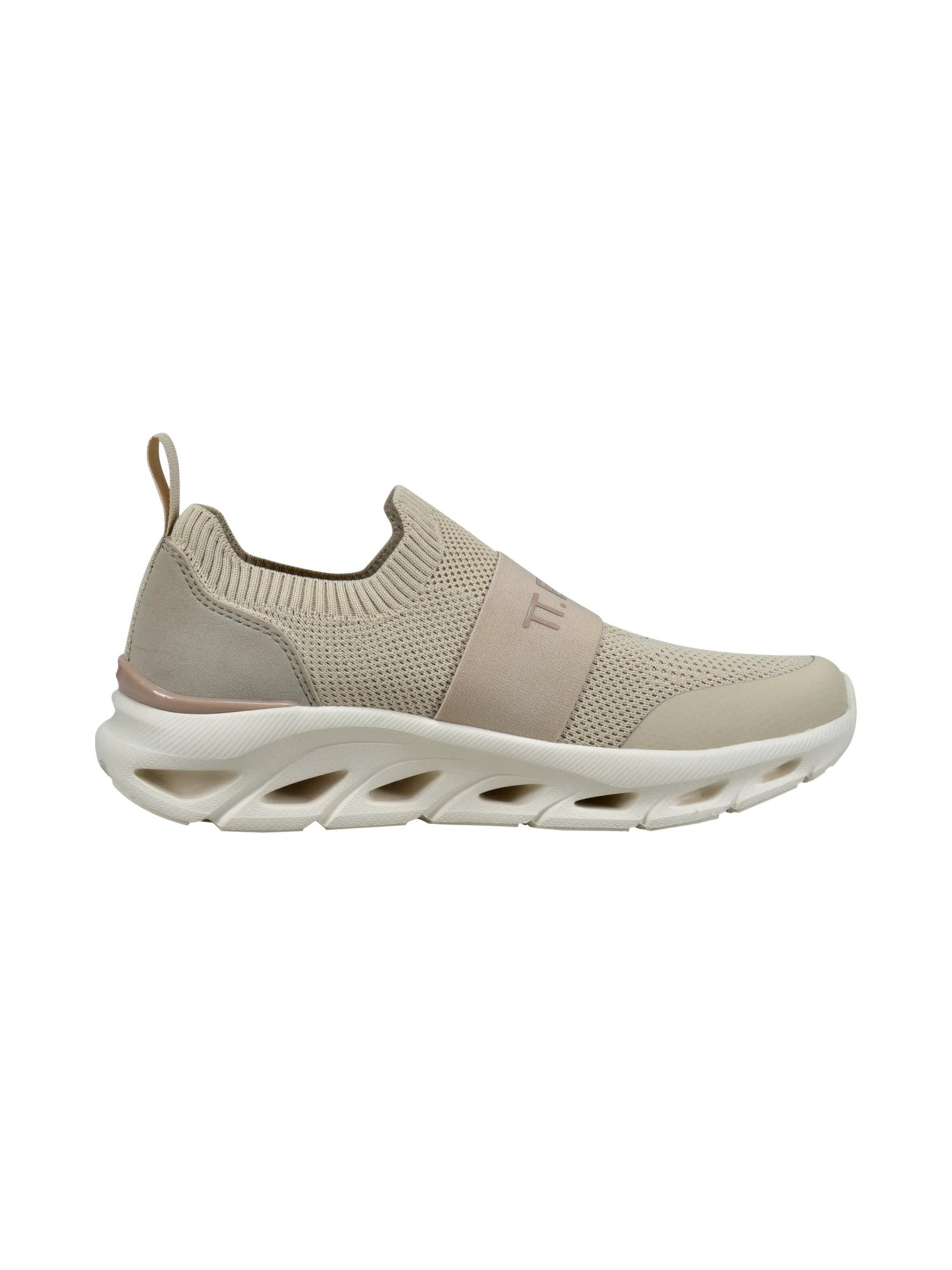 TT. BAGATT Trampki slip on w kolorze beżowy