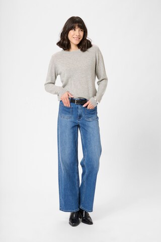 Pull-over 'KACashie' Kaffe en gris