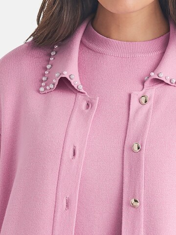 MADELEINE Strickjacke in Pink