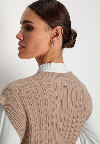 HECHTER PARIS Pullover in Braun