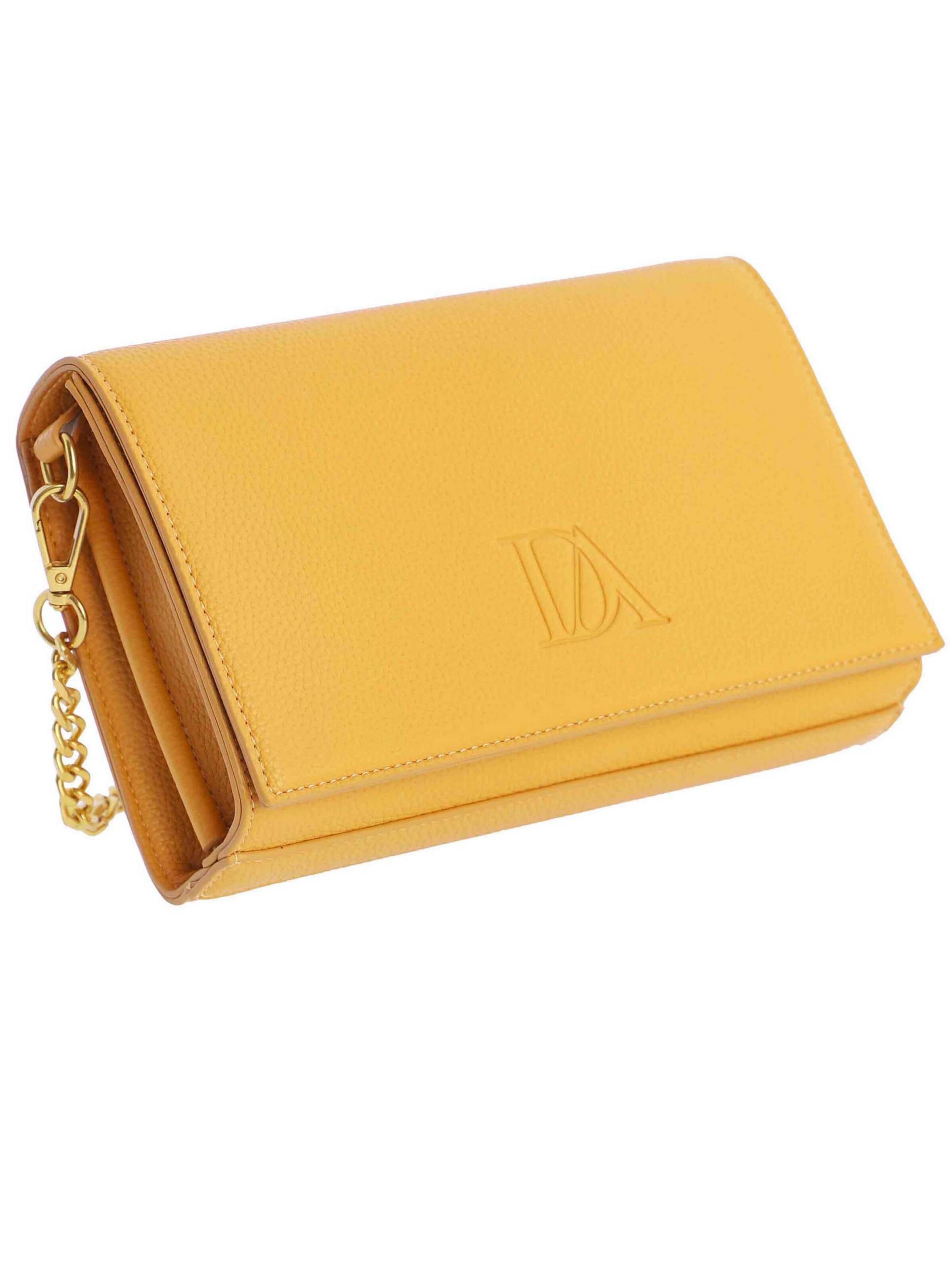 Don Algodon - Bolso de hombro 'Marbella' en amarillo