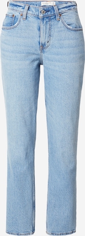 Abercrombie & Fitch - Regular Calças de ganga em azul: frente