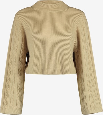 Pull-over 'Fibi' Hailys en beige : devant