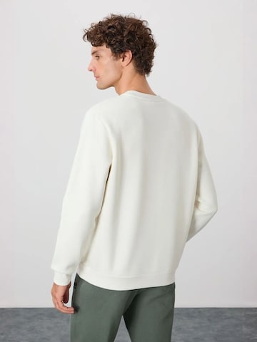 Sweat-shirt Tommy Life en blanc