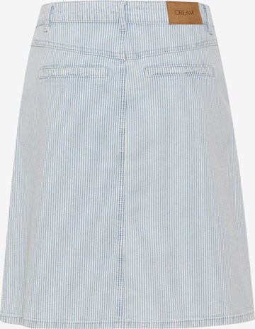 Cream Skirt 'Bethany' in Blue