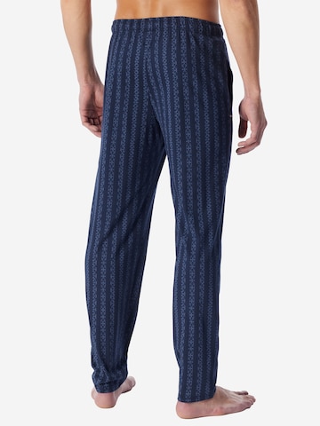 SCHIESSER Pyjamahose ' Mix Relax ' in Blau