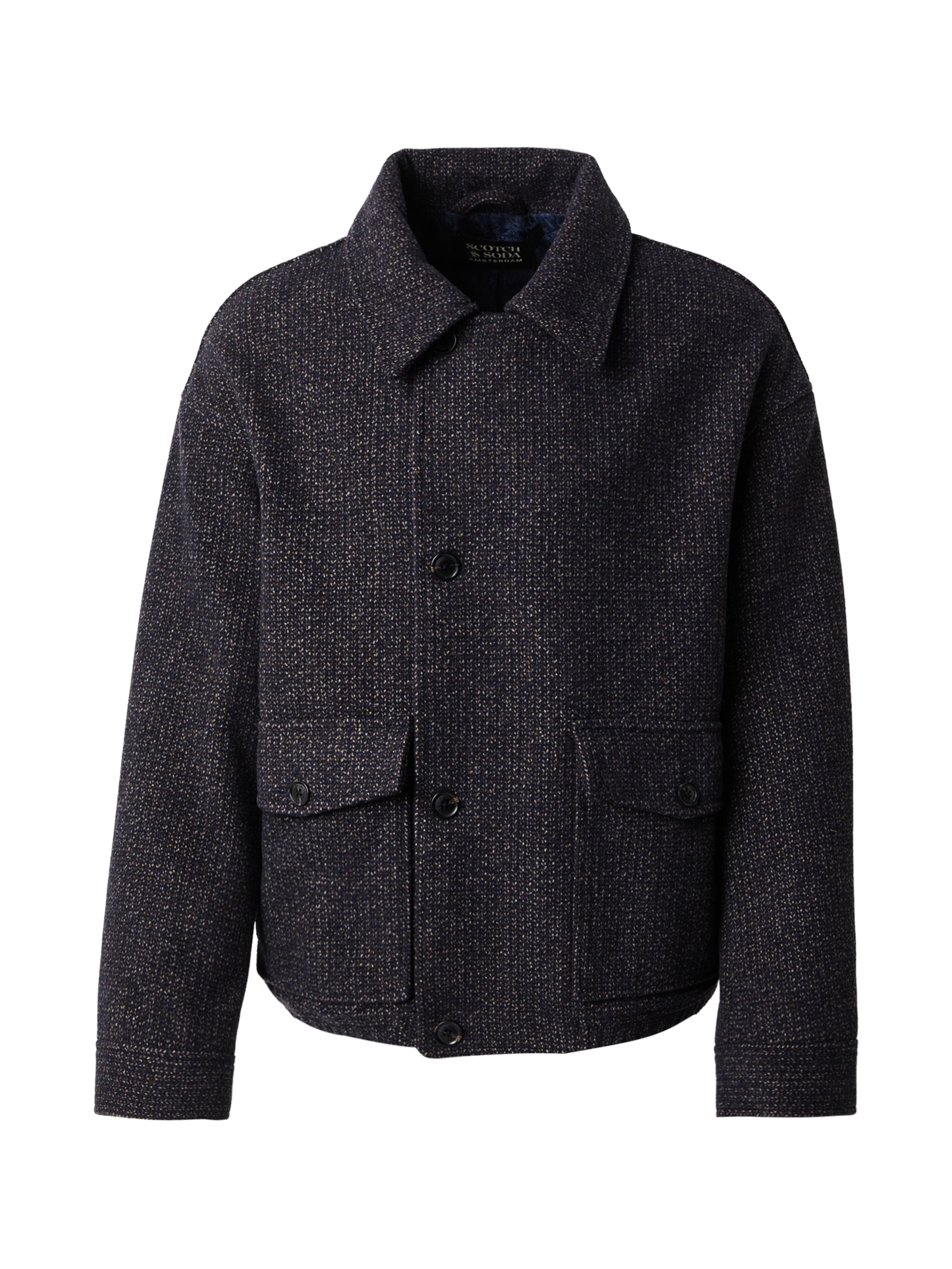 SCOTCH & SODA Prehodna jakna | rjava barva: sprednja stran