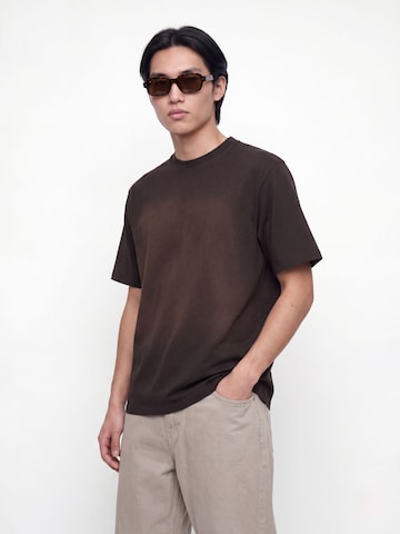 JACK & JONES Shirt in Brown: front