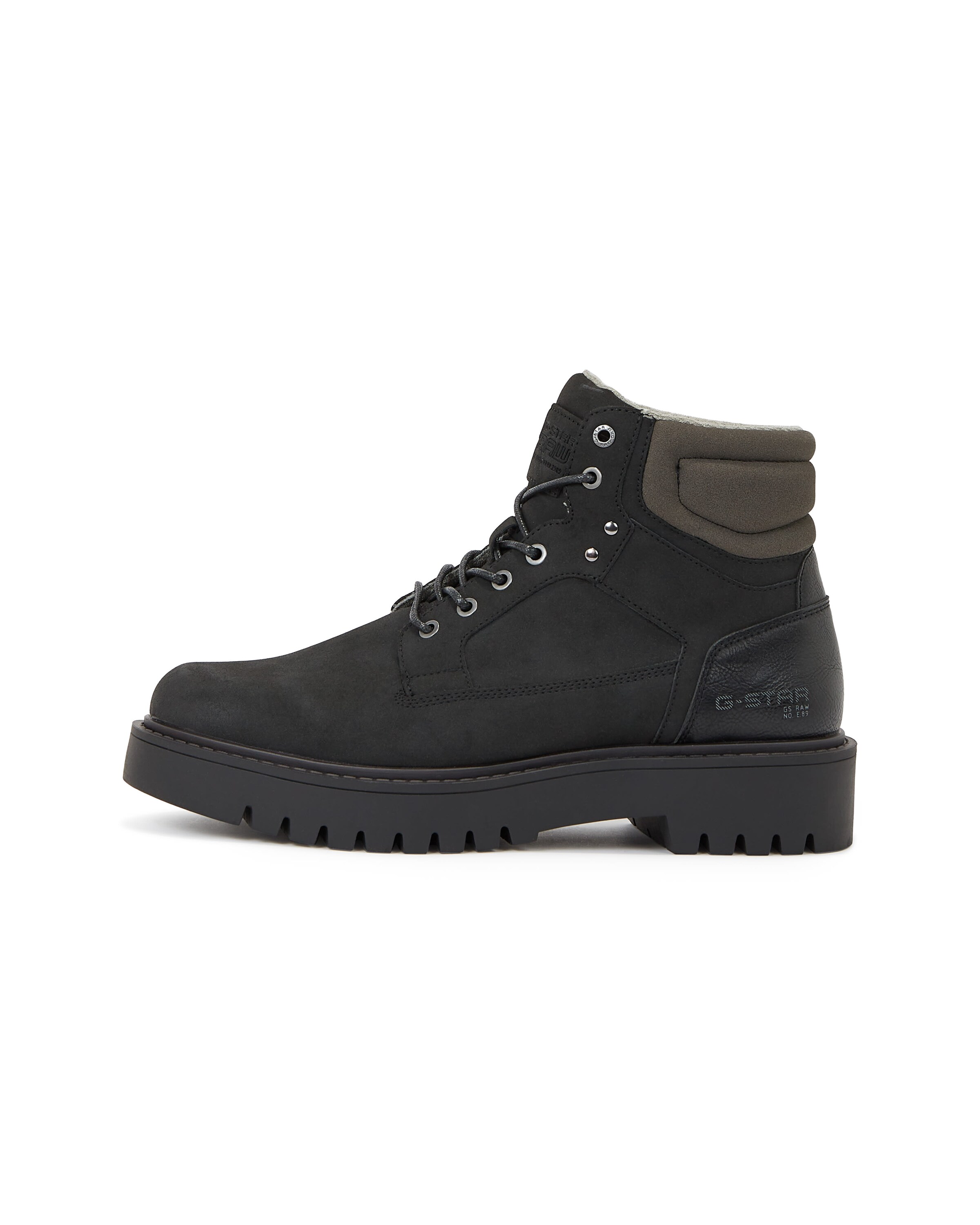 G-STAR Boot - 'Patton Mid BSC Boots' in Schwarz: Vorderseite