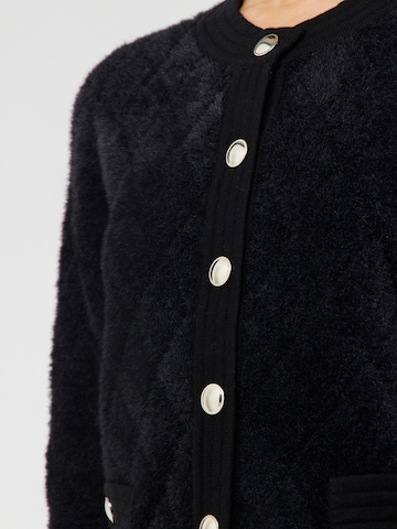 MORE & MORE Gebreid vest in Zwart