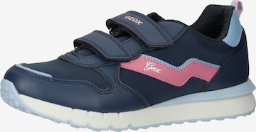 GEOX Sneakers in Blauw: voorkant