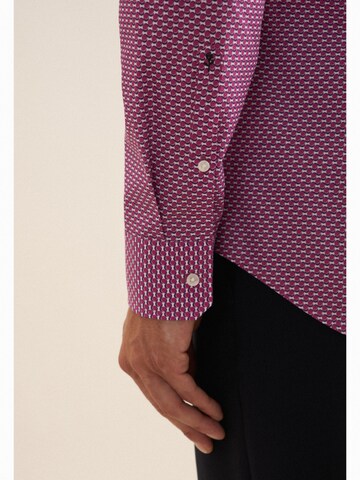 SEIDENSTICKER Slim Fit Hemd in Pink
