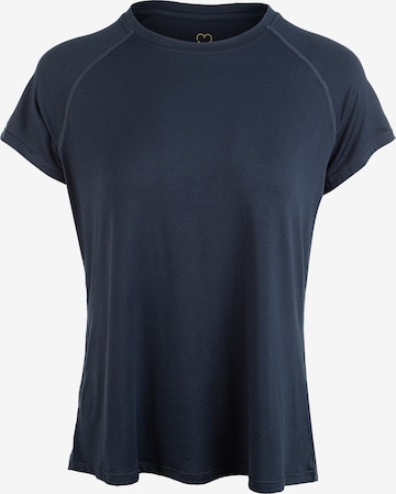 T-shirt fonctionnel 'Gaina' Athlecia en bleu : devant