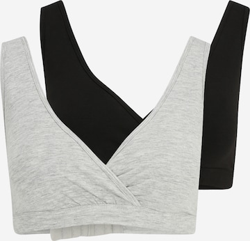 Lindex Maternity Bustier BH i grå: forside