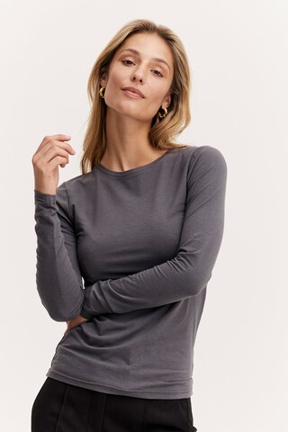 b.young Sweatshirt in Grau: predná strana