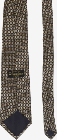 YVES SAINT LAURENT Seiden-Krawatte One Size in Beige