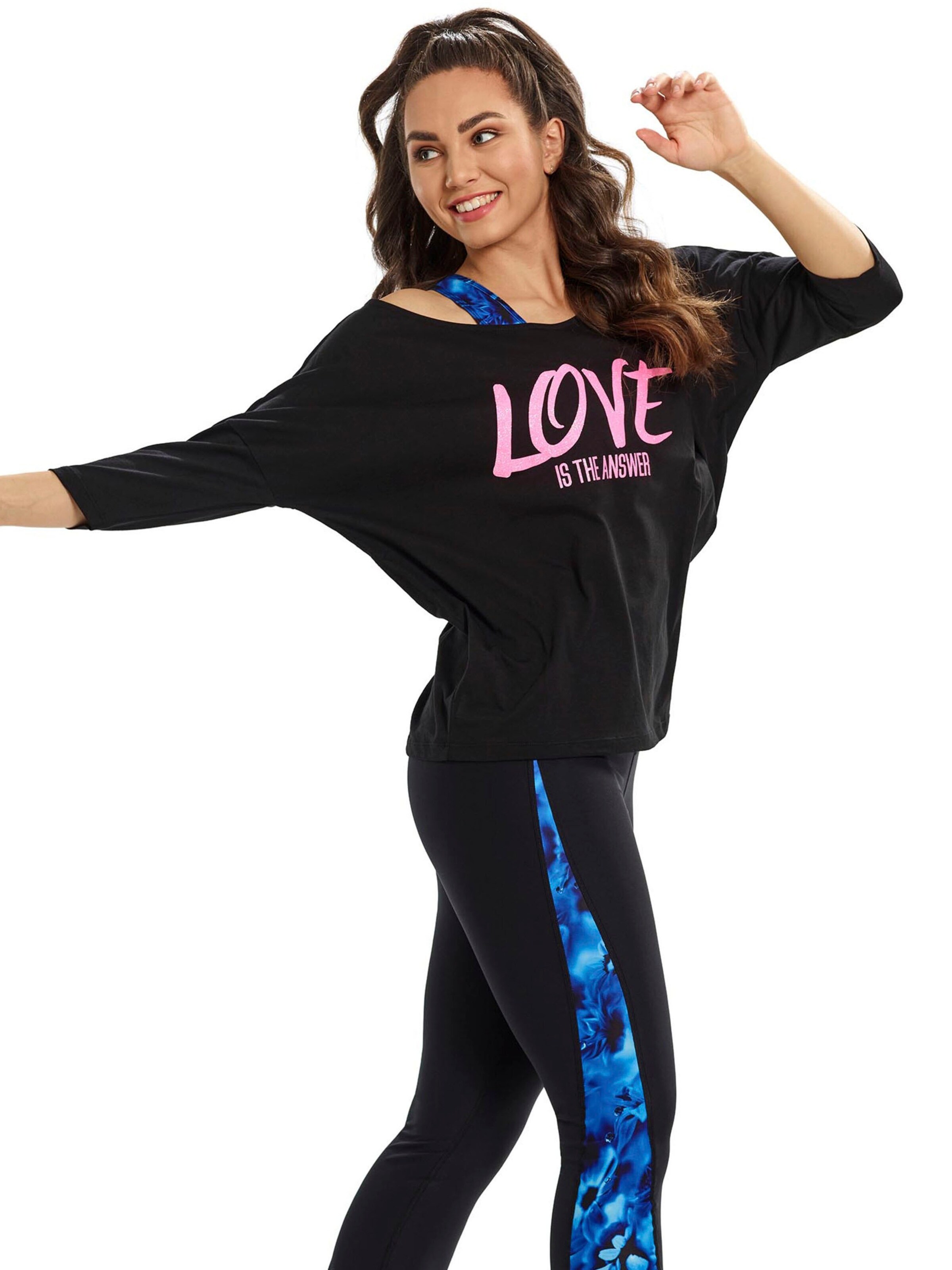 Winshape Funkcionalna majica 'MCS001' | črna barva: sprednja stran