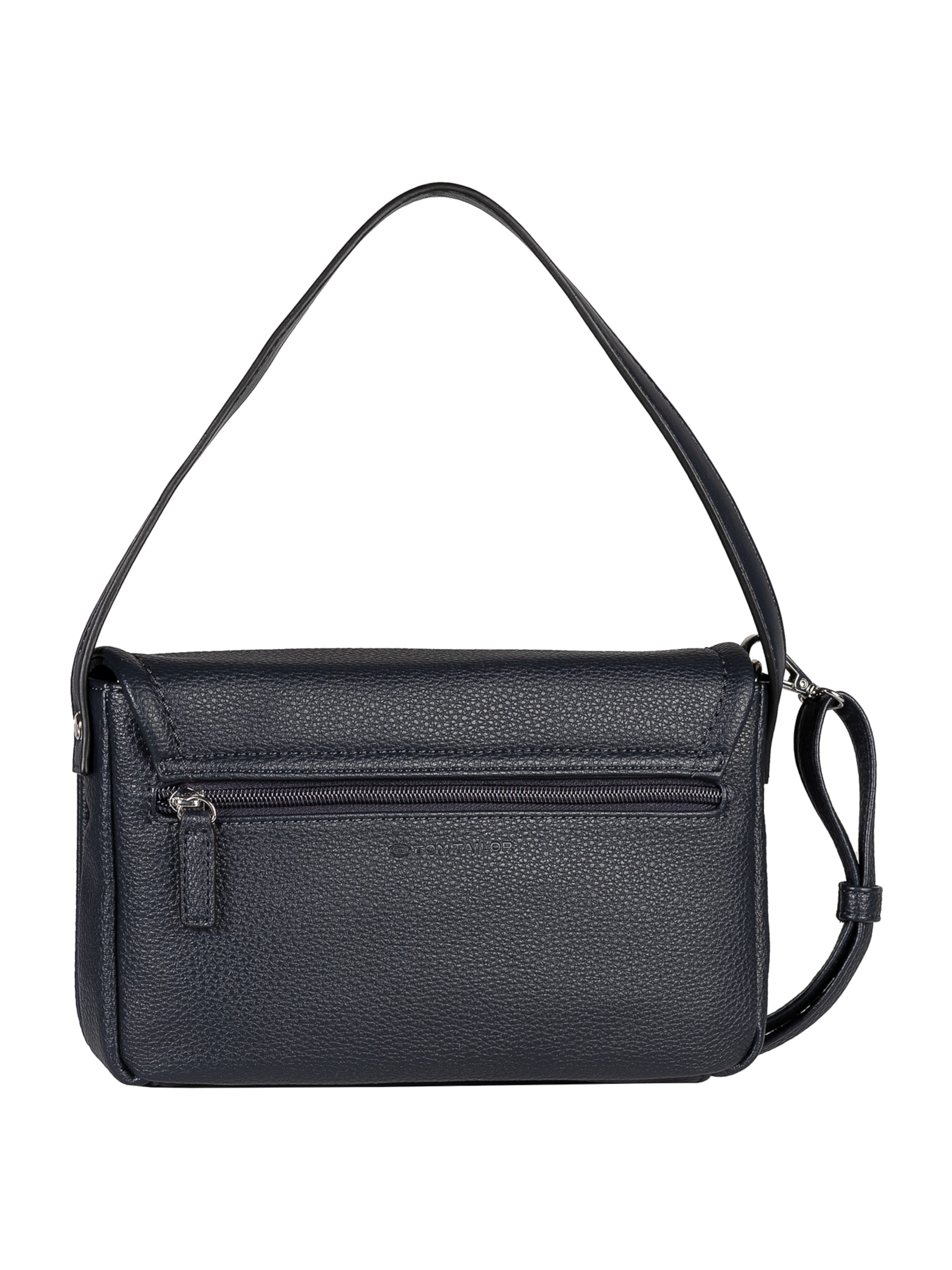 TOM TAILOR Skuldertaske 'Delphina' i blå