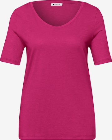 STREET ONE T-Shirt in Pink: Vorderseite