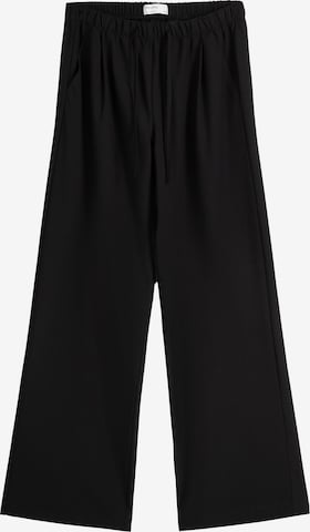 Pantalon Bershka en noir : devant