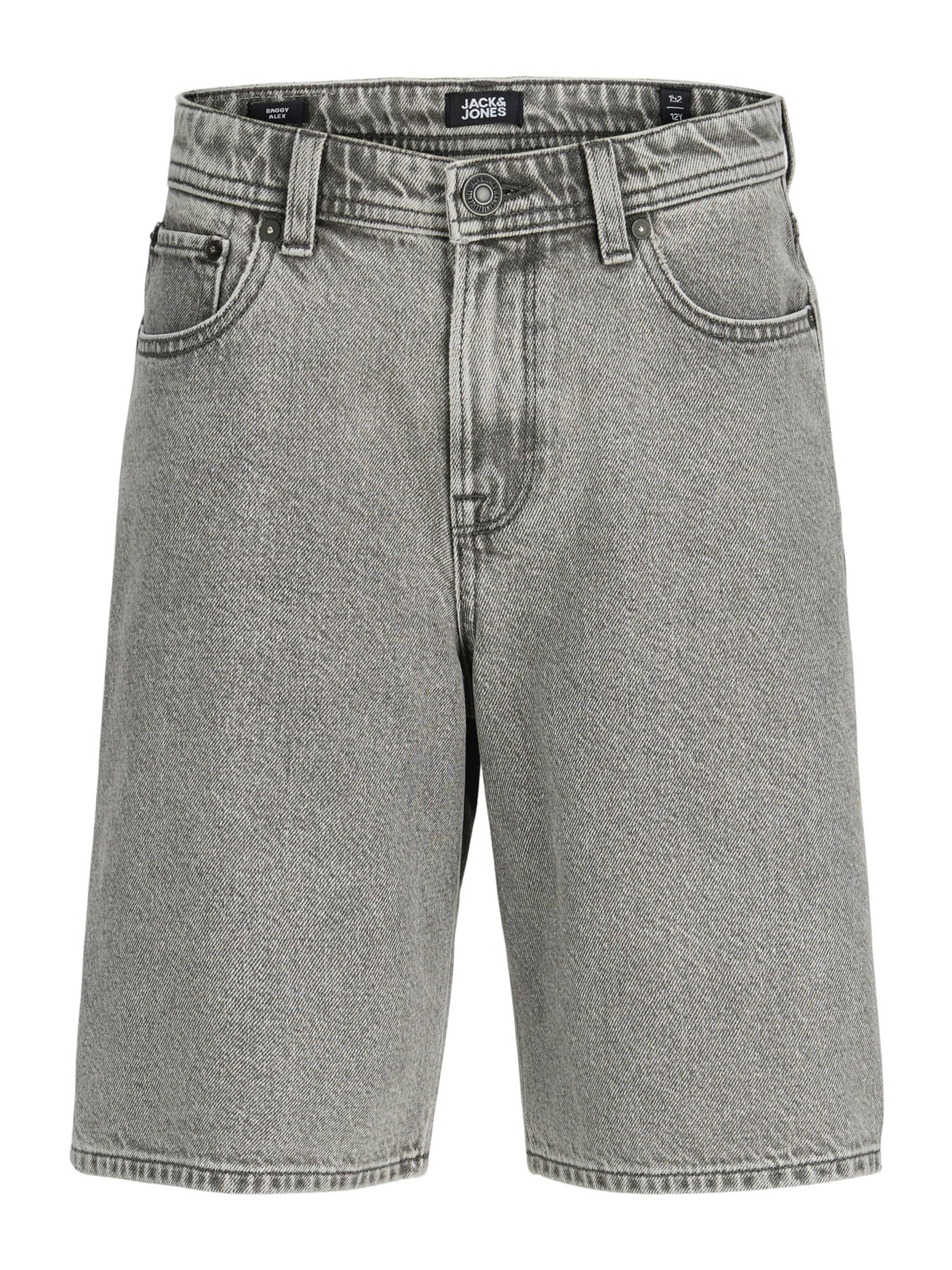 Jack & Jones Junior - regular Vaquero 'JJIAlex JJOriginal' en gris: frente