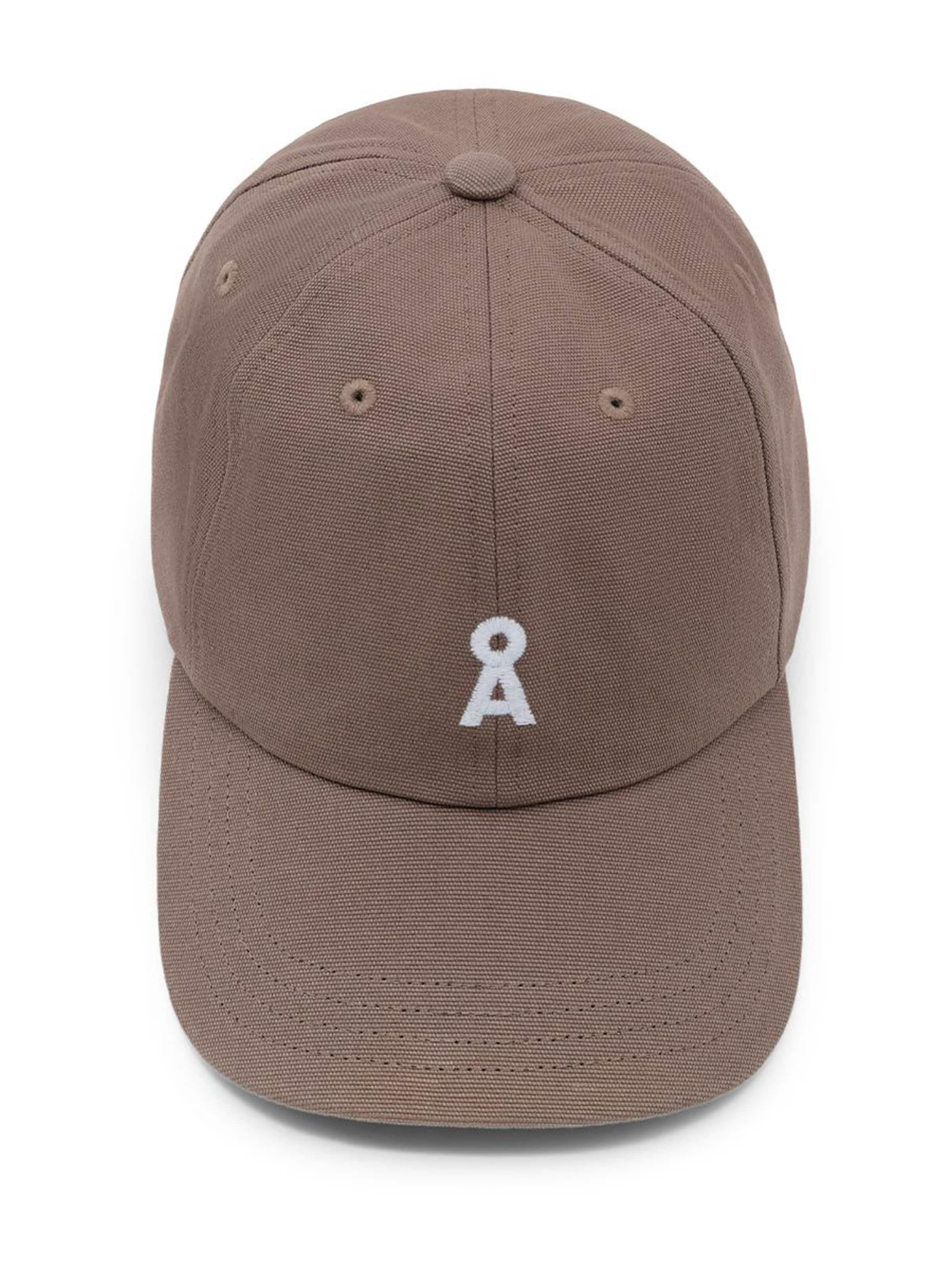 ARMEDANGELS Cap 'YENAAS BOLD' in Brown: front
