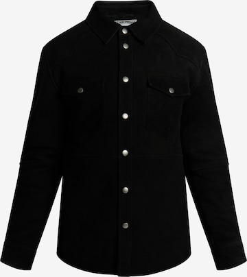 Coupe regular Veste mi-saison DreiMaster Vintage en noir : devant