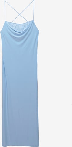 Pull&BearLjetna haljina - plava boja: prednji dio