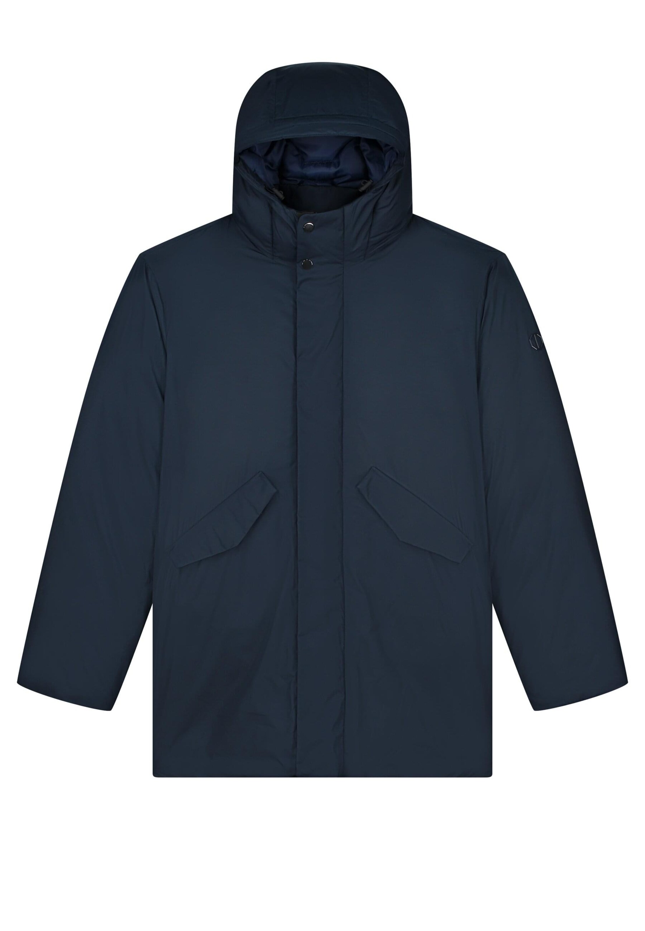 Dstrezzed Jacke 'Asher' in Blau: Vorderseite