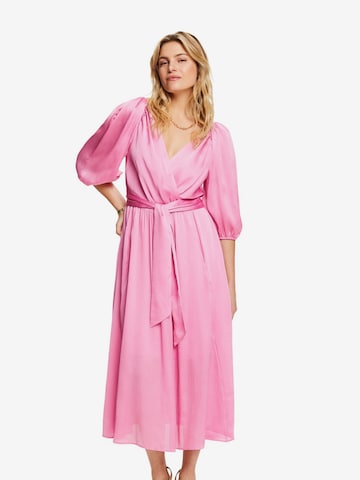 Robe de soirée ESPRIT en rose : devant