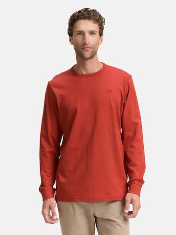 TOM TAILOR Shirt in Rot: Vorderseite