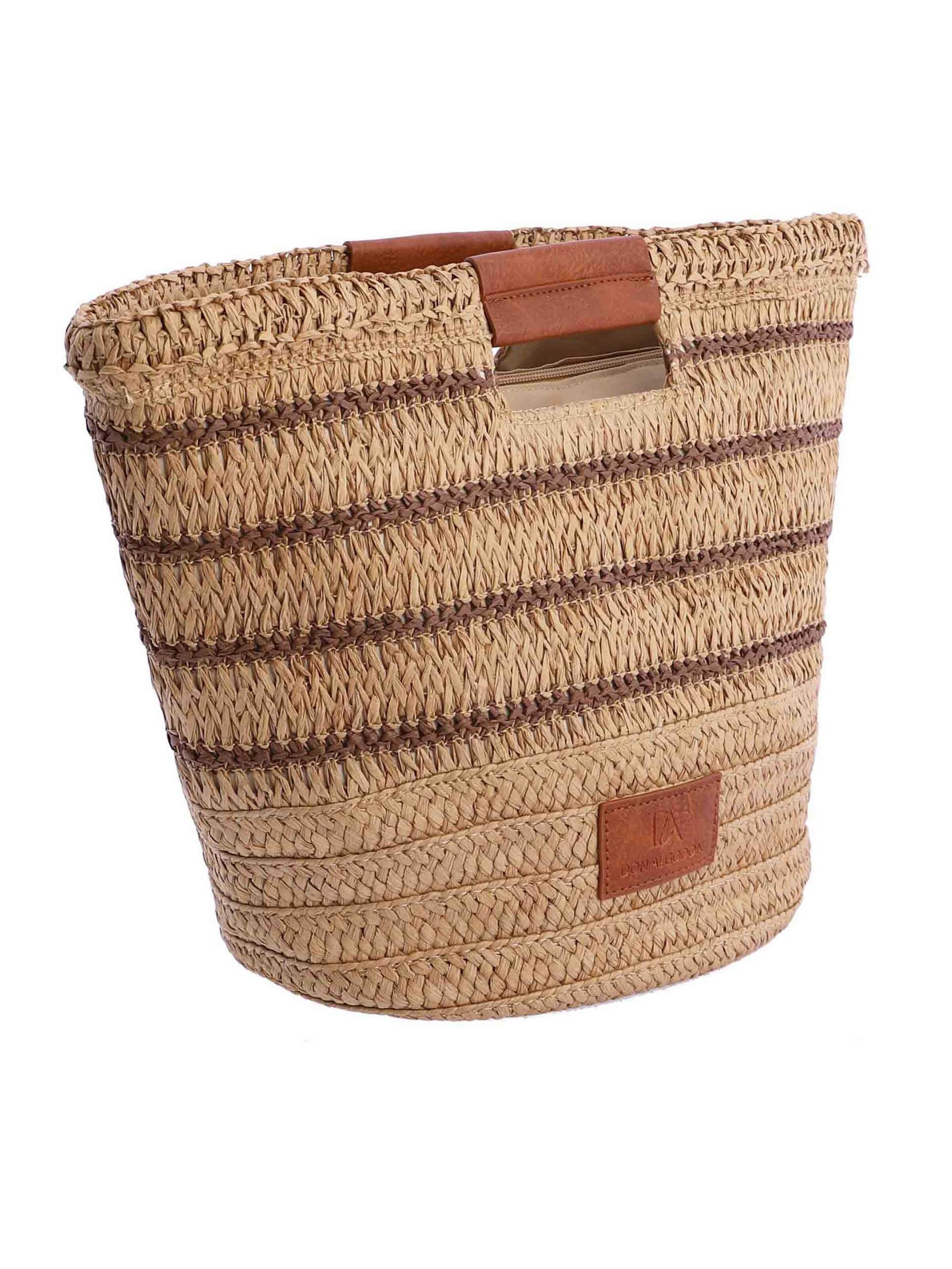 Don Algodon - Bolso de hombro 'Fione' en marrón