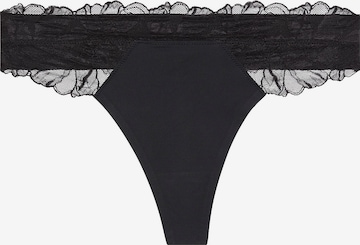 Calvin Klein String in Schwarz: Vorderseite