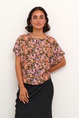 Kaffe Blouse in Zwart: voorkant