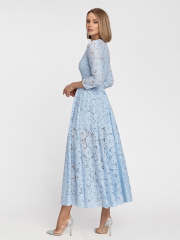 Robe de cocktail 'Vicktoria' MATSOUR’I en bleu