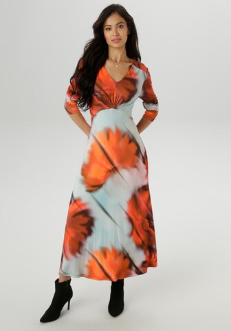 Aniston SELECTED Evening Dress in Red: front