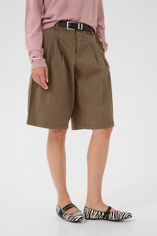 CULTURE Loosefit Bukser 'CUwini Brita City' i beige: forside