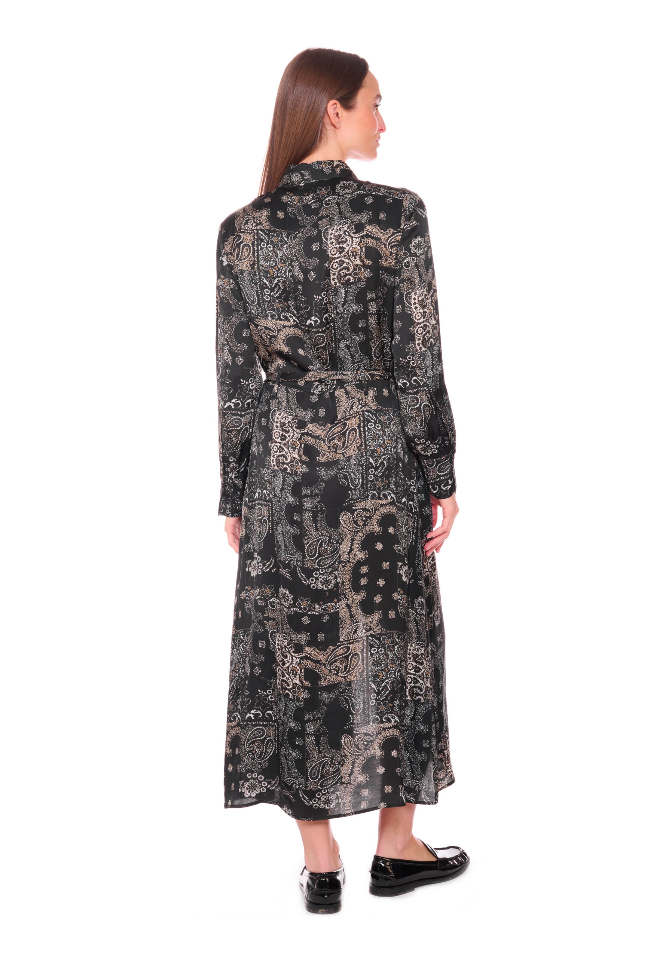 Le Temps Des Cerises Blousejurk 'Seraphy' in Zwart