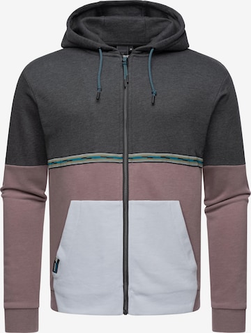 Ragwear Sweatjacke in Grau: predná strana