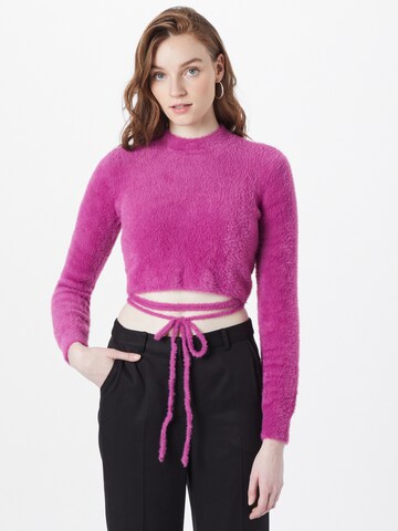 Tally Weijl Sweater in Purple: front