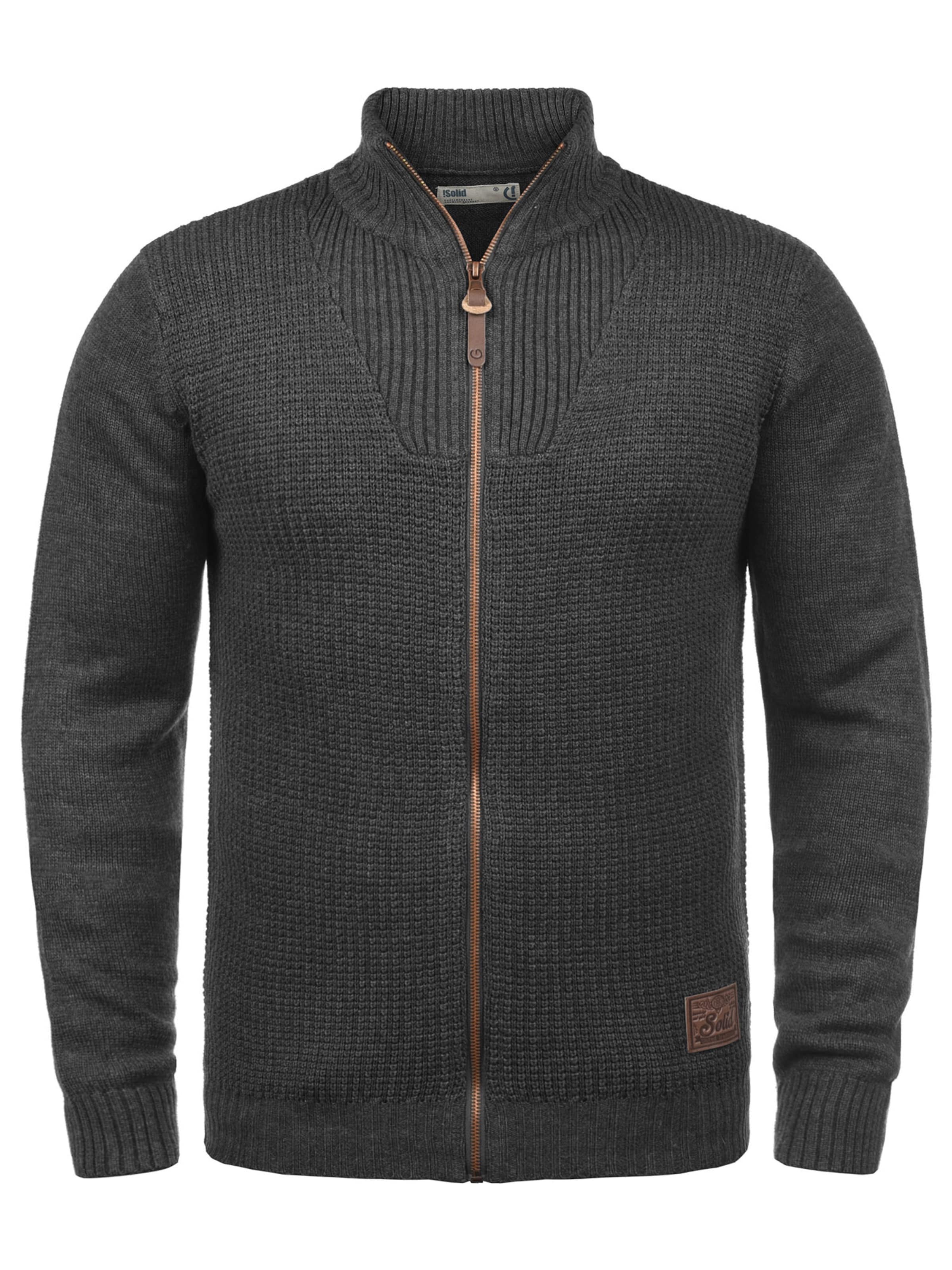 Giacchetta 'Tristan' di !Solid in grigio: frontale