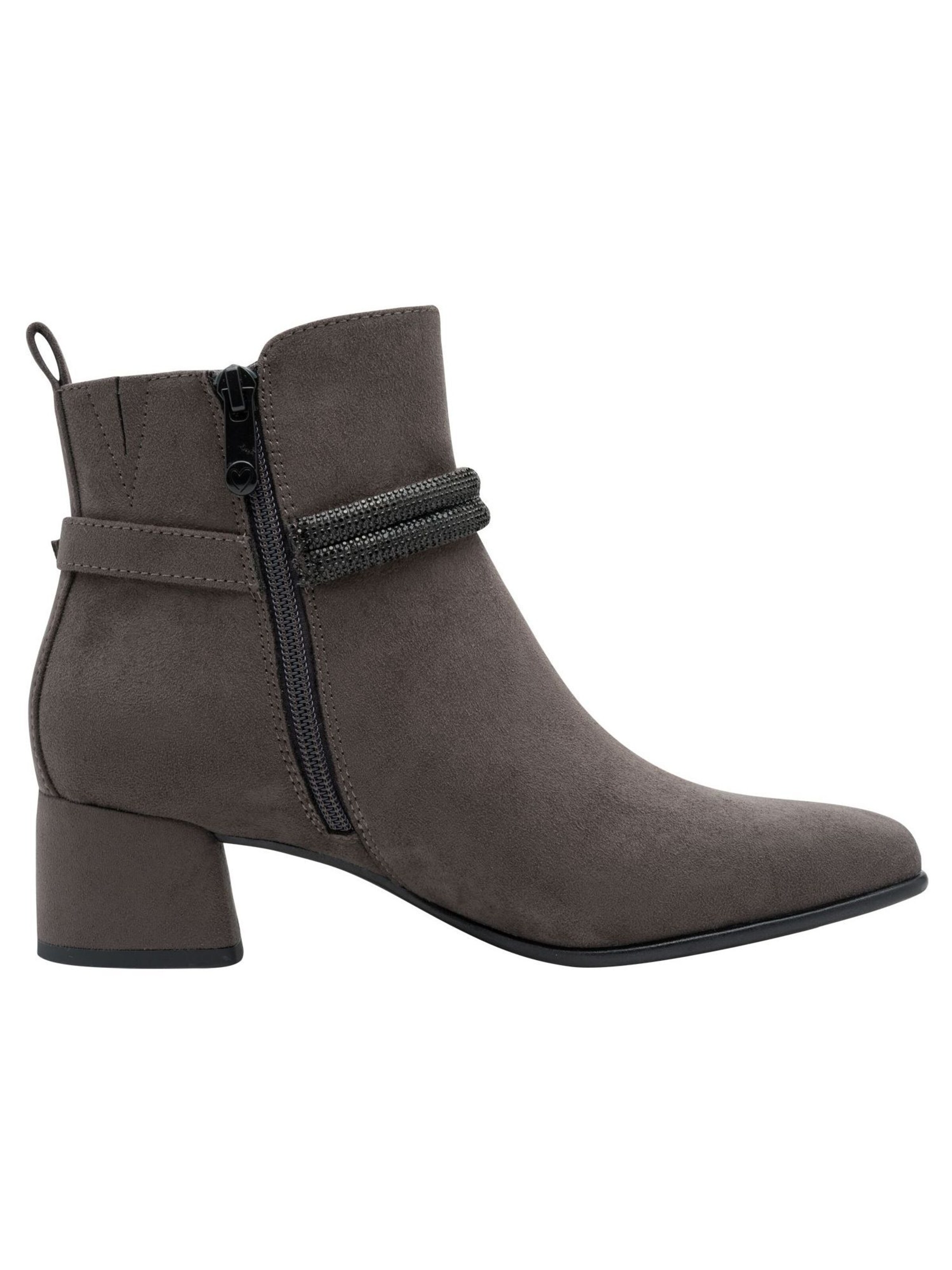 MARCO TOZZI Stiefelette in Grau
