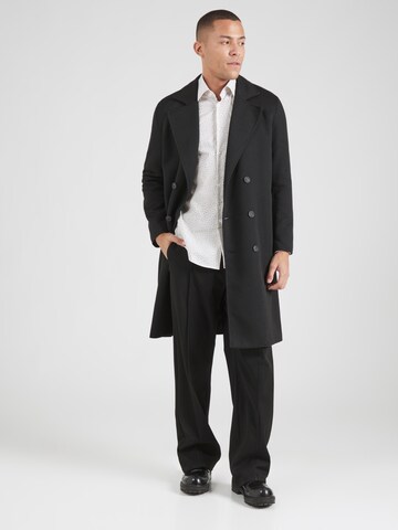 Slim fit Camicia 'H-HANK' di BOSS in beige