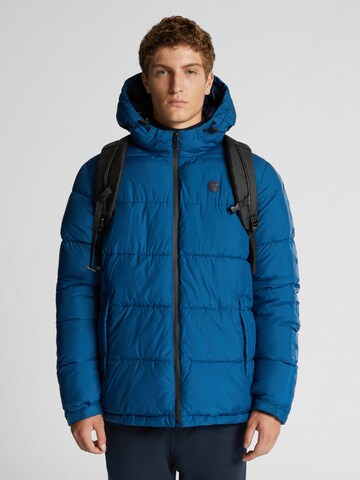 North Sails Winter Jacket in Blue: front