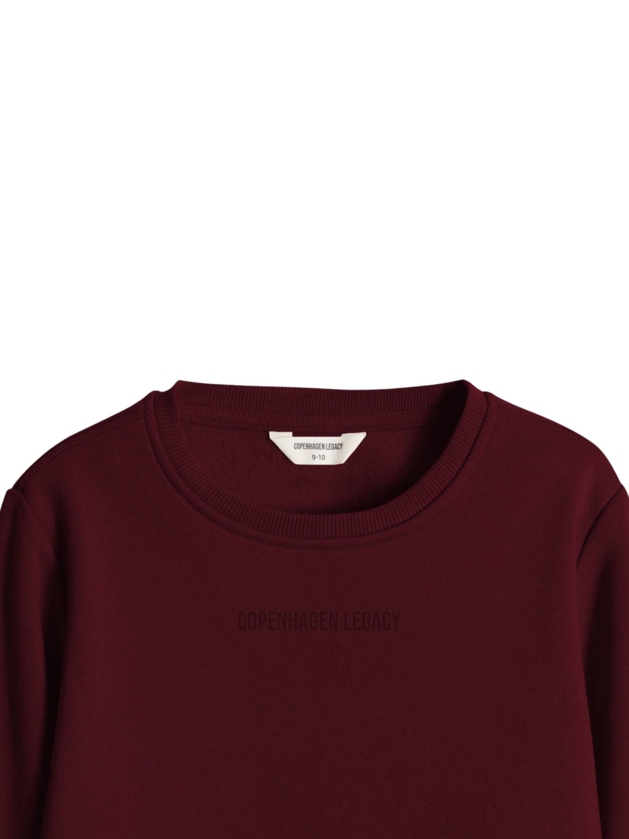 Copenhagen Legacy Sweatshirt 'Crew' in Rood