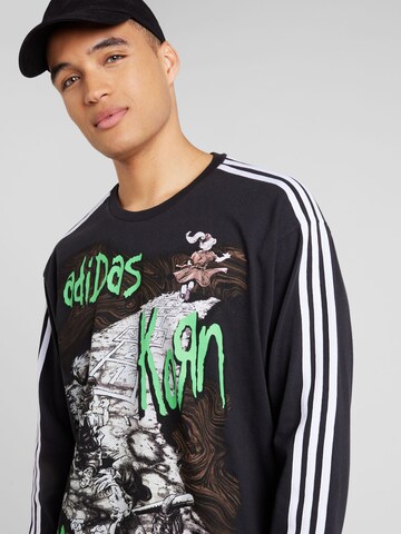 ADIDAS ORIGINALS - Camiseta 'KORN' en negro